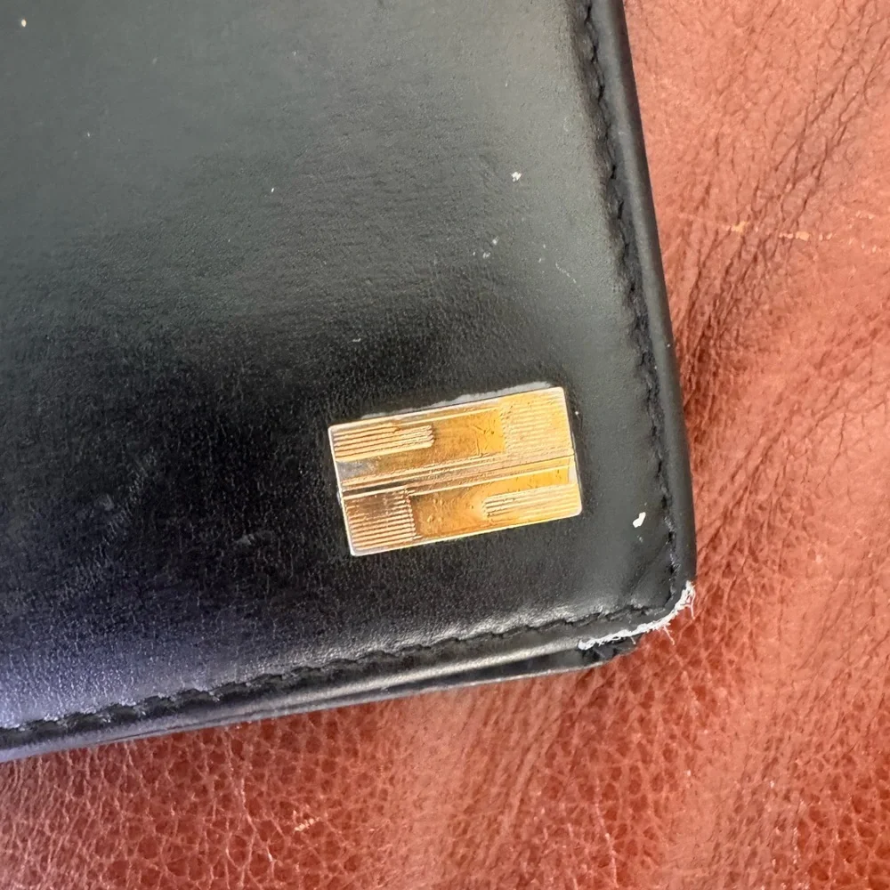 Black Leather Bifold